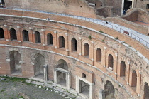 Italy, Lazio, Rome, Trajan's Market.