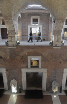 Italy, Lazio, Rome, Trajan's Market, museum space.