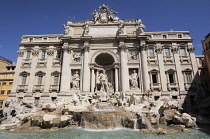 Italy, Lazio, Rome, Centro Storico, Trevi Fountain.