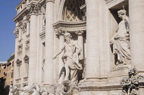 Italy, Lazio, Rome, Centro Storico, Trevi Fountain.