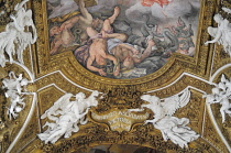 Italy, Lazio, Rome, Quirinal Hill, church of Santa Maria della Vittoria, Baroque interior.