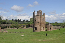 Italy, Lazio, Rome, Via Appia Antica, tomb of Romulus.