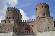 Italy, Lazio, Rome, Via Appia Antica, Porta San Sebastiano.