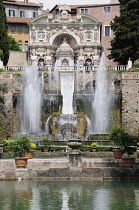 Italy, Lazio, Rome, Tivoli, Villa D'Este, Organ Fountain.