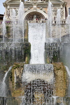 Italy, Lazio, Rome, Tivoli, Villa D'Este, Organ Fountain.