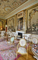 Scotland, Argyll, Inveraray Castle, The Tapestry Drawing Room.