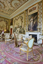 Scotland, Argyll, Inveraray Castle, The Tapestry Drawing Room.