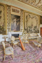 Scotland, Argyll, Inveraray Castle, The Tapestry Drawing Room.