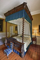 Scotland, Argyll, Inveraray Castle, Bedroom.