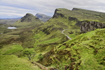 Scotland, Inner Hebrides, Isle of Skye, Quiraing.