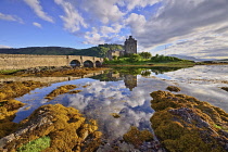 Scotland, Ross and Cromarty, Eilean Donan Castle.