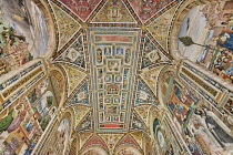 Italy, Tuscany, Siena, Siena Cathedral, The Piccolomini Library.