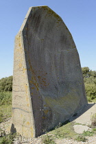 England, Kent, Denge, 20ft Experimental Sound Mirror built in 1928, precursor to RADAR, at Greatstone.