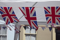 England, West Sussex, Chichester, Westgate residents street party.