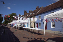 England, West Sussex, Chichester, Westgate residents street party.