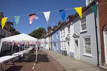 England, West Sussex, Chichester, Westgate residents street party.