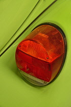 Ireland, County Leitrim, Fenagh, Glenview Folk Museum. Volkswagen tail light detail.