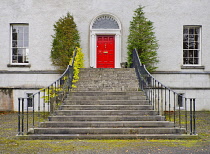 Ireland, County Roscommon, Castlecoote House, 18th century Georgian country house, The Main Entrance.