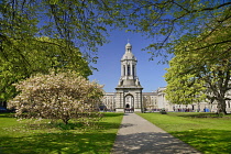 Ireland, County Dublin, Dublin City, Trinity College, The Campanile.