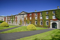 Ireland, County Kildare, Maynooth, St Patricks College, Ivy covered section of the college known as Stoyte House.