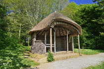 Northern Ireland, County Fermanagh, Florence Court Gardens, The Summer House.