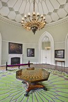 Ireland, County Dublin,  Dublin Castle, The Gothic Room.