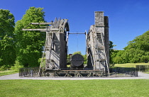 Ireland, County Offaly, Birr Castle current home of the 7th Earl of Rosse, The Great Telescope.