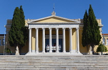 Greece, Attica, Athens, Zappeion exhibition and Congress Hall in the national gardens.