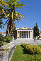 Greece, Attica, Athens, Zappeion exhibition and Congress Hall in the national gardens.