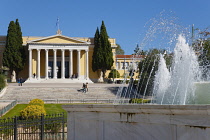 Greece, Attica, Athens, Zappeion exhibition and Congress Hall in the national gardens.
