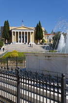 Greece, Attica, Athens, Zappeion exhibition and Congress Hall in the national gardens.