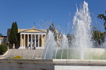 Greece, Attica, Athens, Zappeion exhibition and Congress Hall in the national gardens.