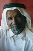 Qatar, General, Portrait of a Bedouin man.