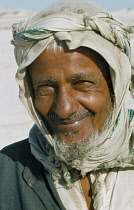 Qatar, General, Portrait of a Bedouin man.