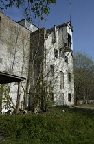 England, East Sussex, Horsebridge, Derelict Old Mill.