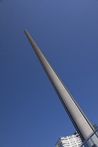 England, East Sussex, Brighton, Steel i360 observation tower on the seafront.