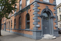 Ireland, North, Belfast, Exterior of the former Linenhall Pub.