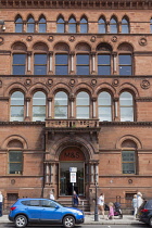 Ireland, North, Belfast, Exterior of the Marks and Spencer store in the former Water office building.