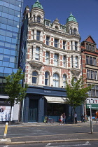 Ireland, North, Belfast, High Street, Exterior of the National bar and restaurant.