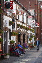 Ireland, North, Belfast, Cathedral Quarter, Exterior of the the Duke of york pub in Commercial Court.