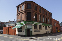 Ireland, North, Belfast, Sunflower Public House on the corner Union Street and Kent Street.