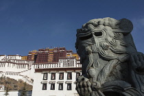 The Potala Palace was founded about 1645 A.D. and was the former summer palace of the Dalai Lama and is a part of the Historic Ensemble of the Potala Palace, Lhasa - a UNESCO World Heritage Site.  Lha...