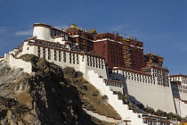 The Potala Palace was founded about 1645 A.D. and was the former summer palace of the Dalai Lama and is a part of the Historic Ensemble of the Potala Palace, Lhasa - a UNESCO World Heritage Site.  Lha...