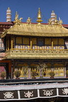 The Jokhang Temple was founded about 1652 A.D.  It is the most sacred Buddhist temple in Tibet and is a part of the Historic Ensemble of the Potala Palace, Lhasa - a UNESCO World Heritage Site.  Lhasa...