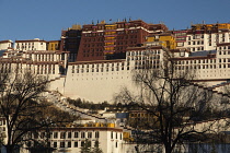 The Potala Palace was founded about 1645 A.D. and was the former summer palace of the Dalai Lama and is a part of the Historic Ensemble of the Potala Palace, Lhasa - a UNESCO World Heritage Site.  Lha...