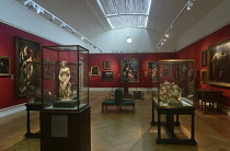 England, Oxford, Ashmolean Museum, European Art collection room.