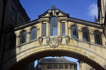 England, Oxford, Bridge of Sighs.