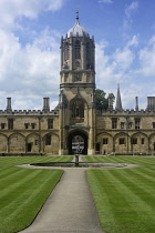 England, Oxford, Christ Church, Tom Tower.