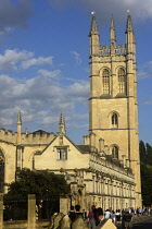 England, Oxford, Magdalen College, The Great Tower.