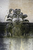 England, Oxford, Magdalen College, gargoyle.